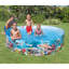 Piscine instantanée 8 x 8 pieds Intex SnapSet Kiddie, bleu profond