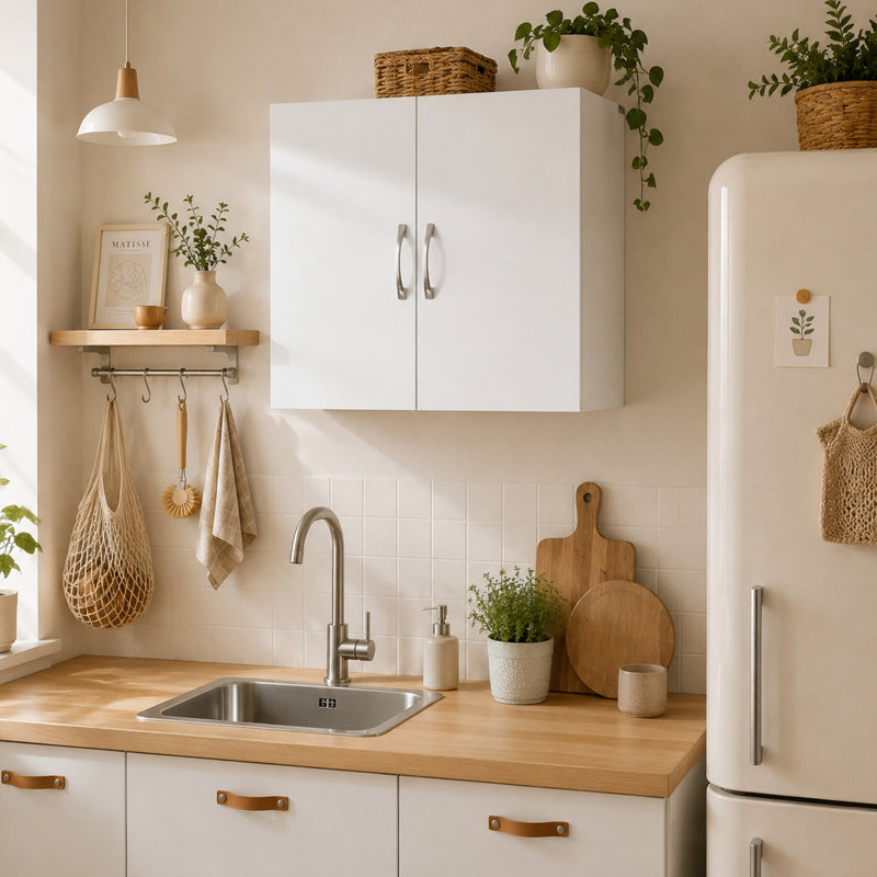 60cm W MDF Wall Cabinet
