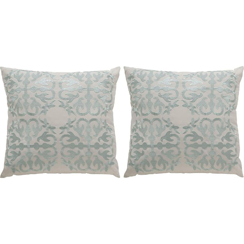 Embroidered Polypropelene Throw Pillow