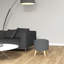 Repose-pieds avec rangement, repose-pieds rond et tabouret