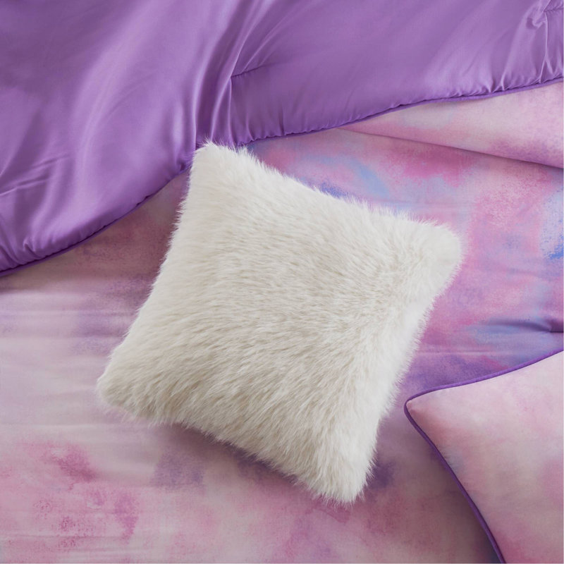 Ensemble d'édredon 4 pièces 4 pièces, King Comforter + 3 Additional Pieces, Mauve