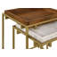 Ensemble de tables gigognes 2 pièces Daquesha