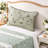 Elegant Green Bedding Sets, Polyester Comfort, Transitional Style, Home Luxury