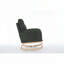 Chaise berçante avec pieds en bois massif-2099611026