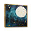 Lune bleue minimalisme IV sur toile-686225972-686225966