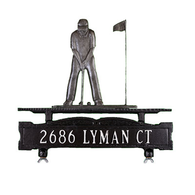 1-Line Mailbox Sign