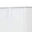 Blanc, porte-poubelle, angles réglables, armoire polyvalente, poubelle, salle à manger et espace de vie Armoire 13 gallons avec support inclinable pour la cuisine