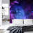 Planet In Outer Space Galaxy Peel & Stick Border-93867373