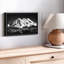 Mont Shasta, impression sur toile monochrome-102860287