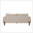 83.5 in. 3 Seater Modern Boucle Upholstered Sofa,Beige