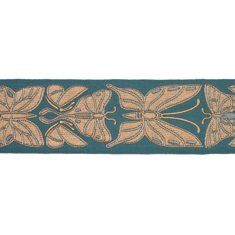 Ruban de métamorphose, Bleu sarcelle