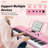 Piano Keyboard For Beginner,61 Keys Electric Keyboard Piano Portable Music Keyboard With Lighted Up Keys For Kids Teens, Back To School Piano With Stand Pedal Microphone USB-101292793