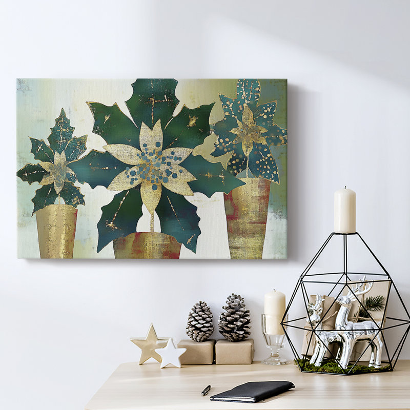 Christmas Holiday Arts - Toile tendue avec châssis, H 16 po x l 24 po