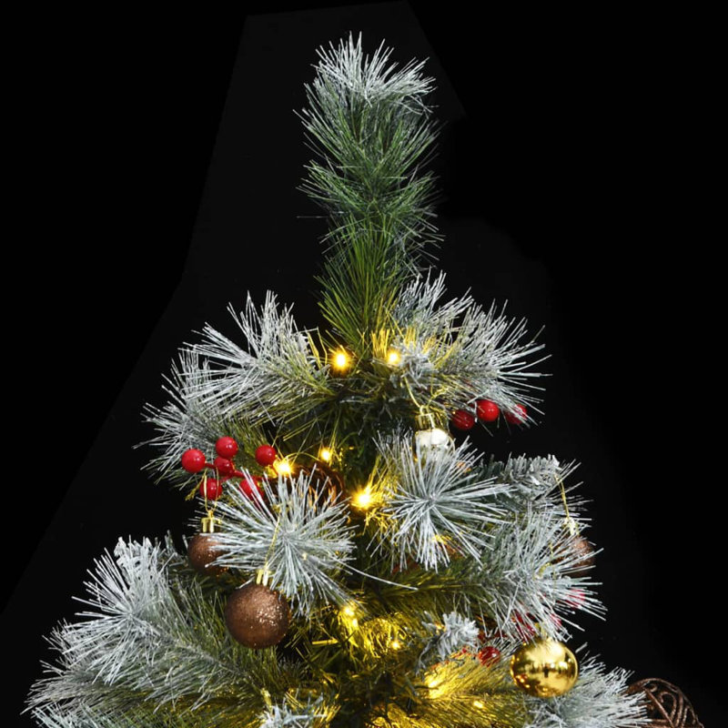 Arbre de Noël artificiel lumineux 5,9 pi