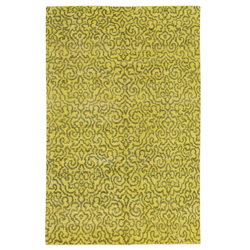 Tapis multicolore de haute qualité noué à la main