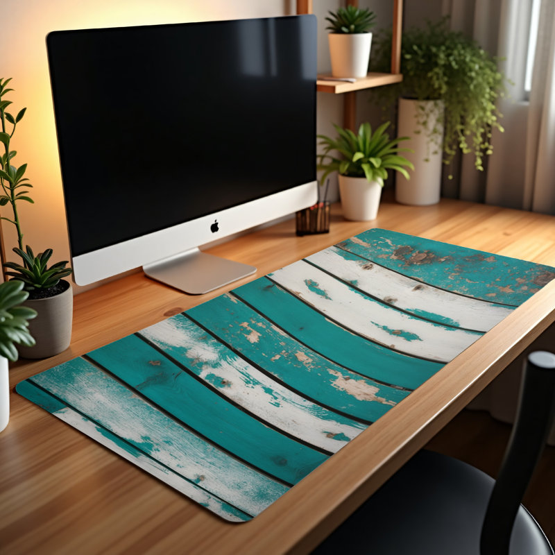 Polyester Desk Pad, 14.4x12.1