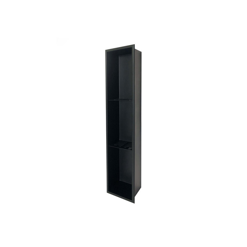 Niche de douche Natalia, Noir mat