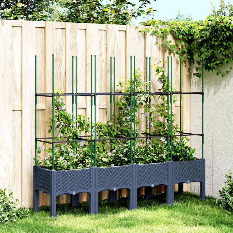 Berfield Planter Box, Blue Grey