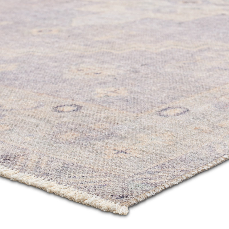 Tapis médaillon Vibe par Bungalow Wrein Rose (échantillon de 18 po)