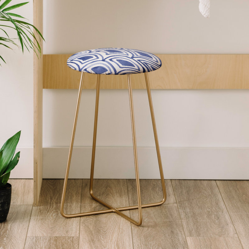 Tabouret de bar 25 po natalie baca geo wave