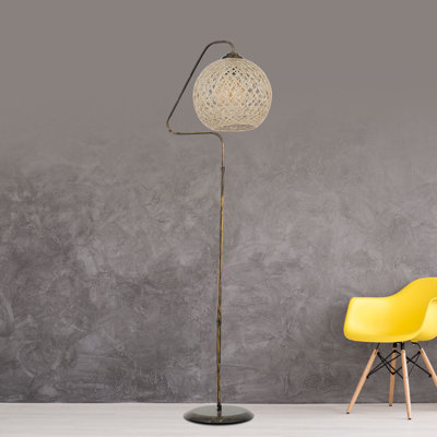 Lampe sur pied arquée 61 po Trista