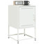 Aujah 36cm W Steel Bedside Table-536426985