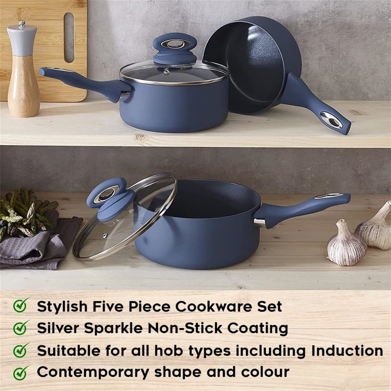 Kellerstrass 5 - Piece Stoneware Cookware Set