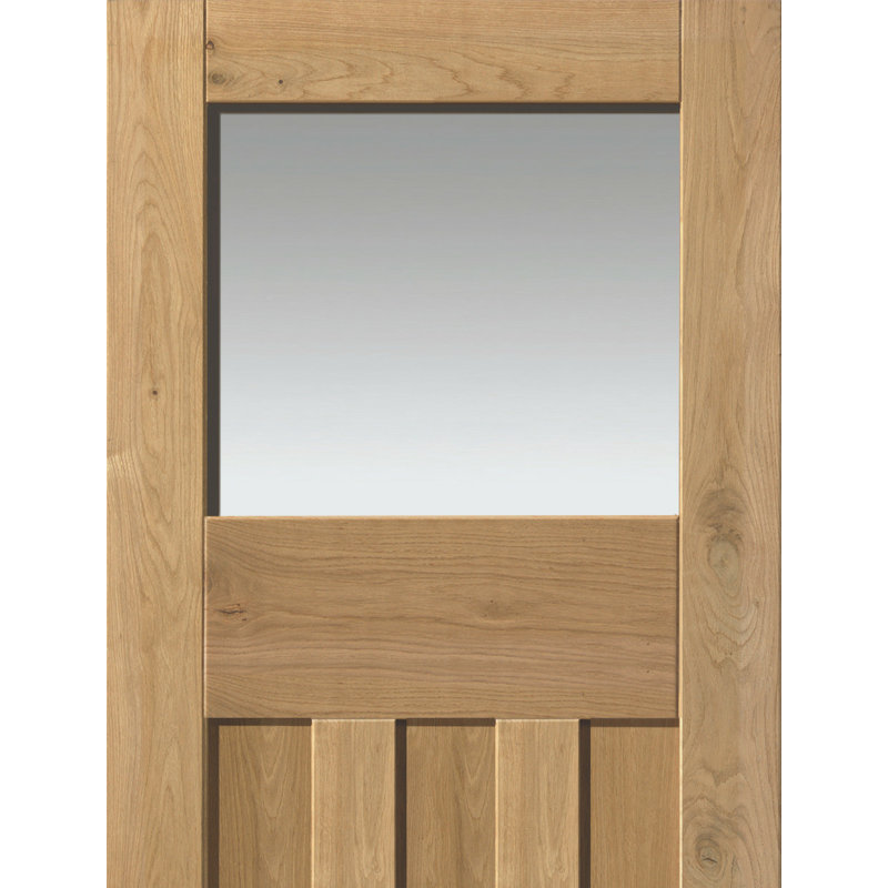 Rustic DX Oak Internal Door Prefinished