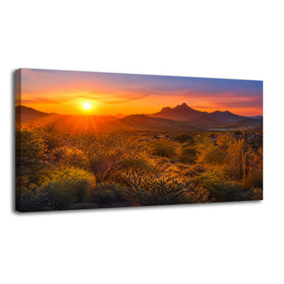 Toile, art mural Sedona Sunset