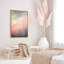Impression sur toile 48 "x 32" Rosy Twilight v1 dans un cadre noir satiné-899543062-899543066