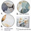 «Minimalist White and Grey Tulips Grace», ensemble d'art sur toile-107762682-107762683