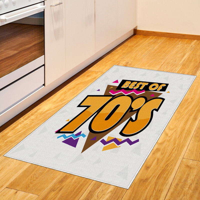 Party High Density Long Fiber Poly Threads Decorative Area Rug Carpet, Rectangle 2'7" x 5'