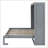 Full Size Murphy Bed-451615190-451615193