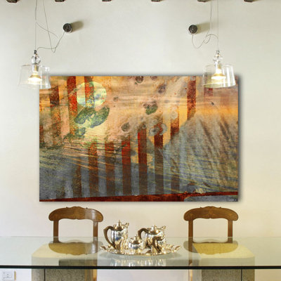« sun set » par parvez taj,, reproduction d’art sur toile tendue