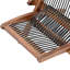 Chaise pliante en bois