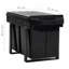 Poubelle de cuisine coulissante vidaXL 12,7 gal