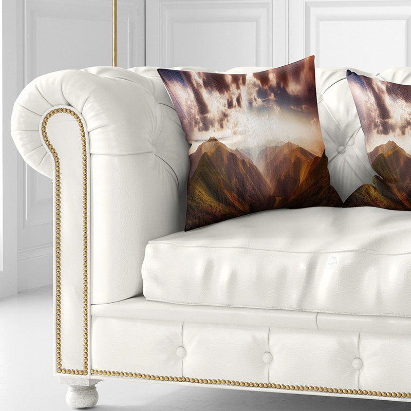 Coussin Polonina Borzava, 16 po x 1 po, Coussin décoratif