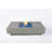 Montecarlo 60" Light Grey Concrete Fire Table 60,000 BTU - Includes Fire Glass, Lid & PVC Cover-111175360