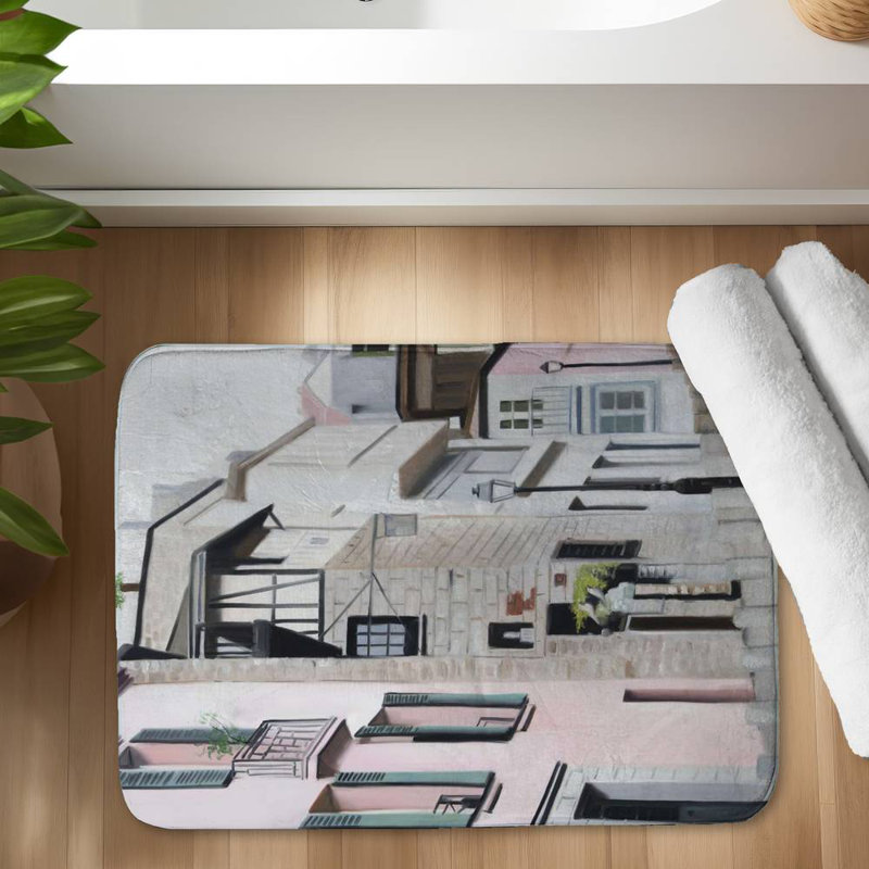 Garney Microfiber Non-Slip Bath Mat