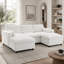 Upholstered U-Shaped Sectional