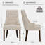 51cm H Tufted Fabric Upholstered Side Chair-122898912