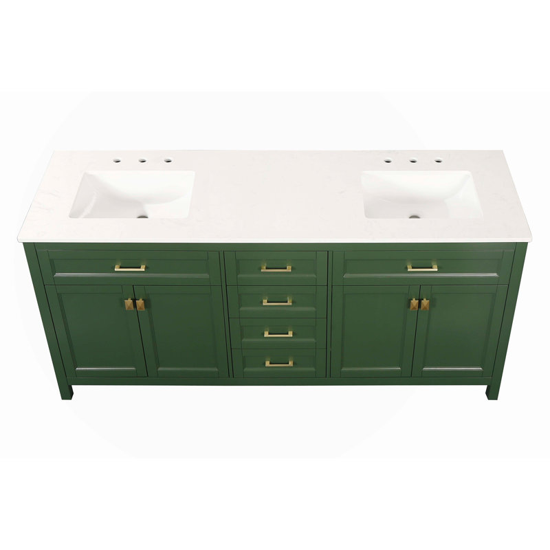 Meuble-lavabo double 72 po Jonan