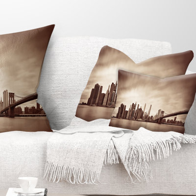 Coussin cityscape district finance manhattan