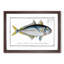 Plumier's Mackerel Fish by M.E. Bloch - Picture Frame Painting Print-55767011-55767012