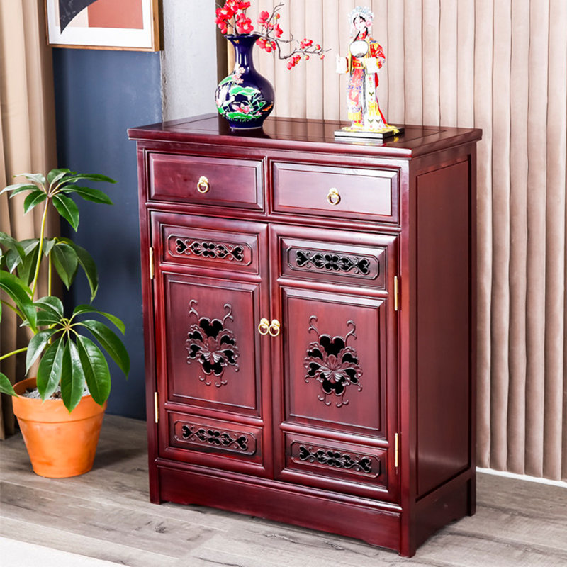 Classic and unique design storage shoe cabinet