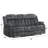 Oxier 84" W Manual Reclining Microsuede Sofa -223733310