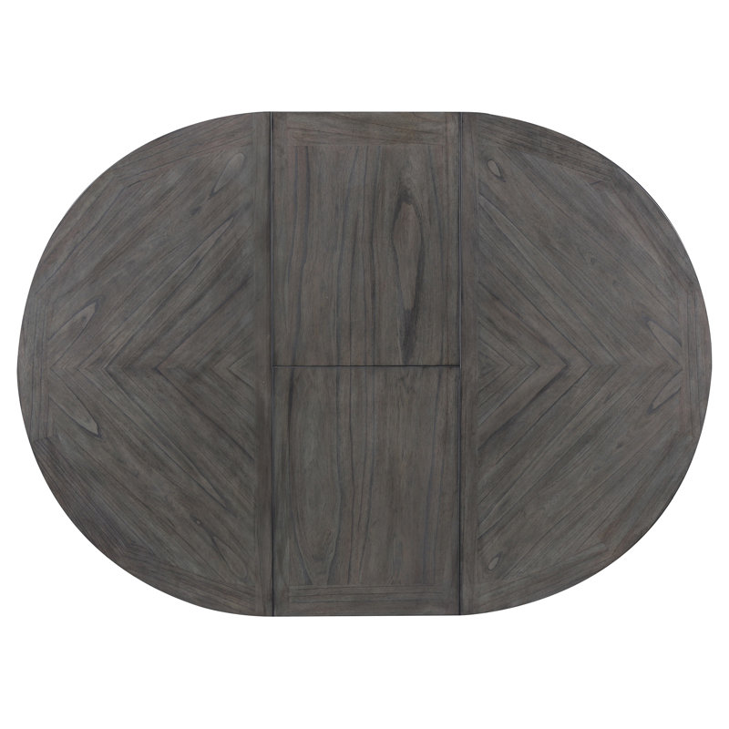 Dowdey Extendable Solid Wood Base Dining Table