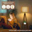 Lampe trépied Boho