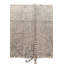 Tapis noir et blanc Oavia