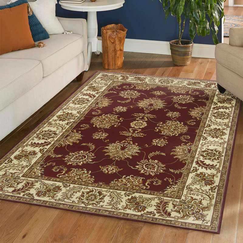 Oriental Indoor Rug, Rectangle 3'3" x 5'4"